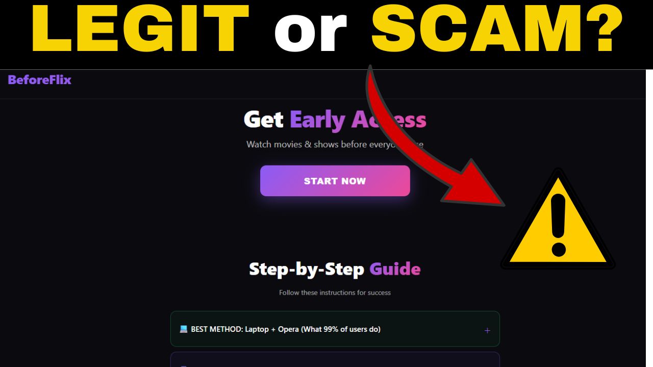 BeforeFlix Reviews – Is BeforeFlix Legit?