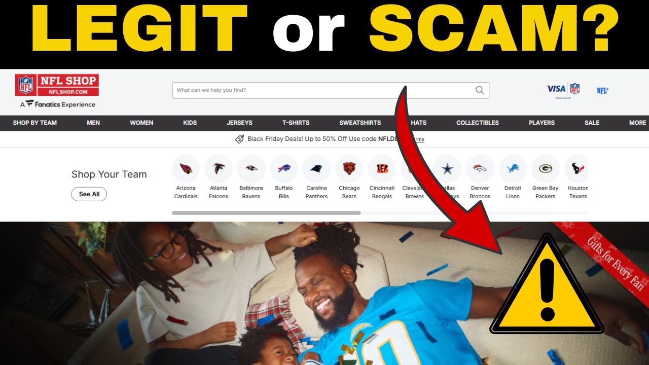 NFLShop.com Review 2025 – Is NFLShop.com Legit?
