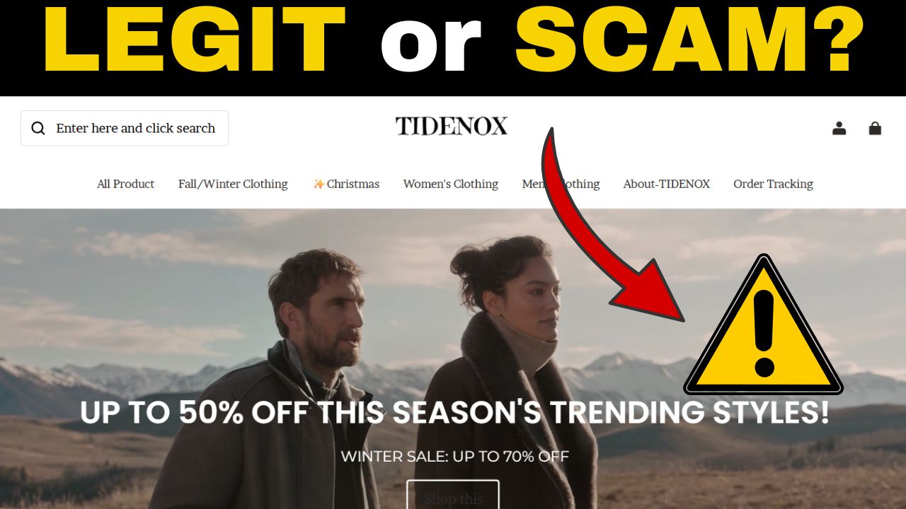 Tidenox.com Review – Real Fashion Brand or Fast-Fashion Scam?