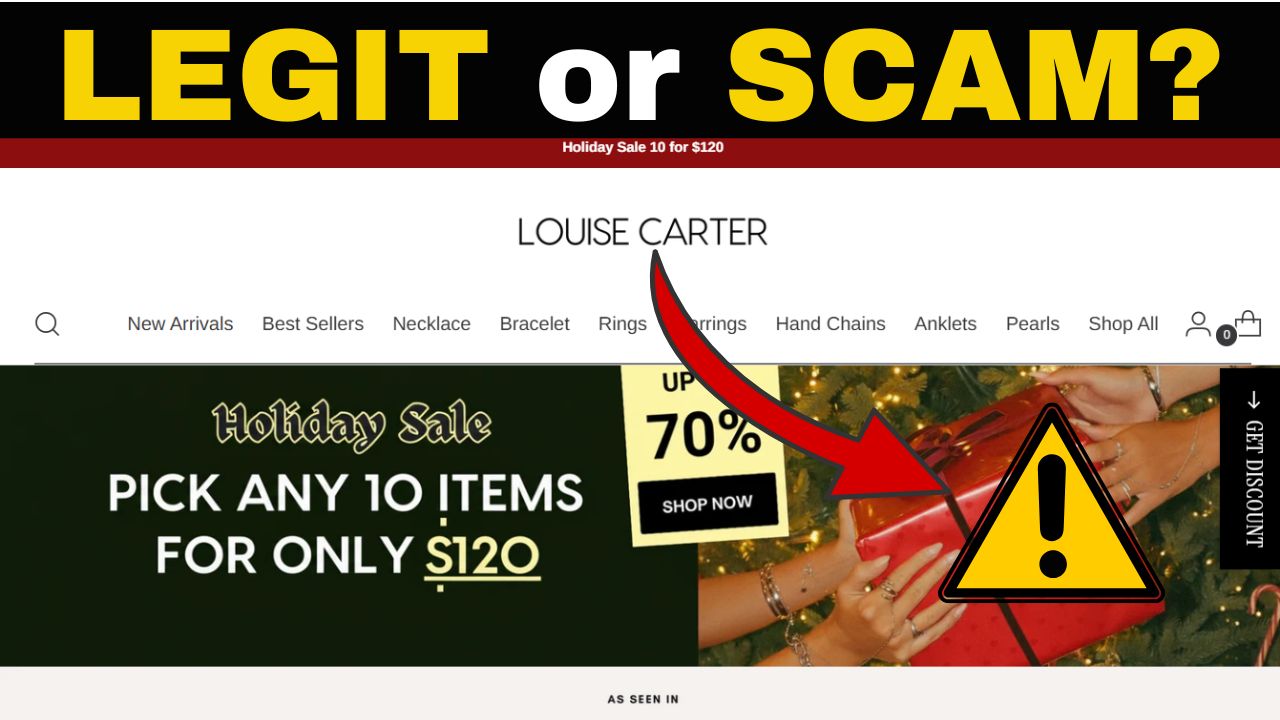 Louise Carter Jewelry Review – Stylish Brand or Low-Quality Dropshipping?