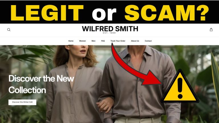 Wilfred Smith Clothing Review – Legit Fashion Brand or Online Scam?