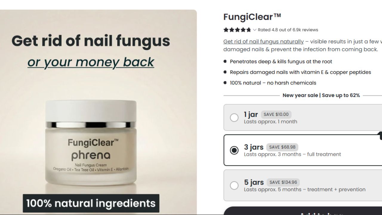 FungiClear Phrena Review – Legit Nail Solution or Just Hype?