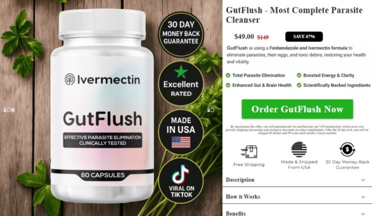GutFlush Ivermectin Review – Is GutFlush Legit?