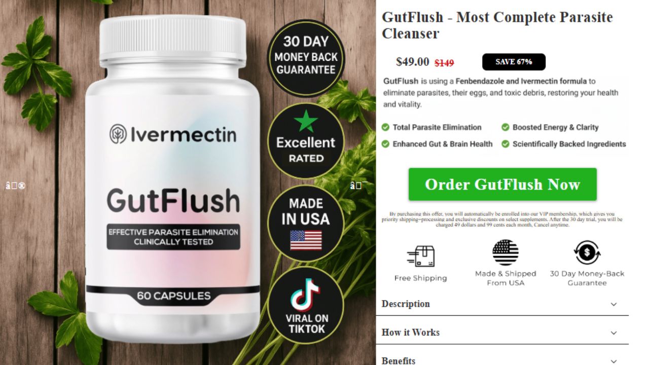 GutFlush Ivermectin Review – Is GutFlush Legit?