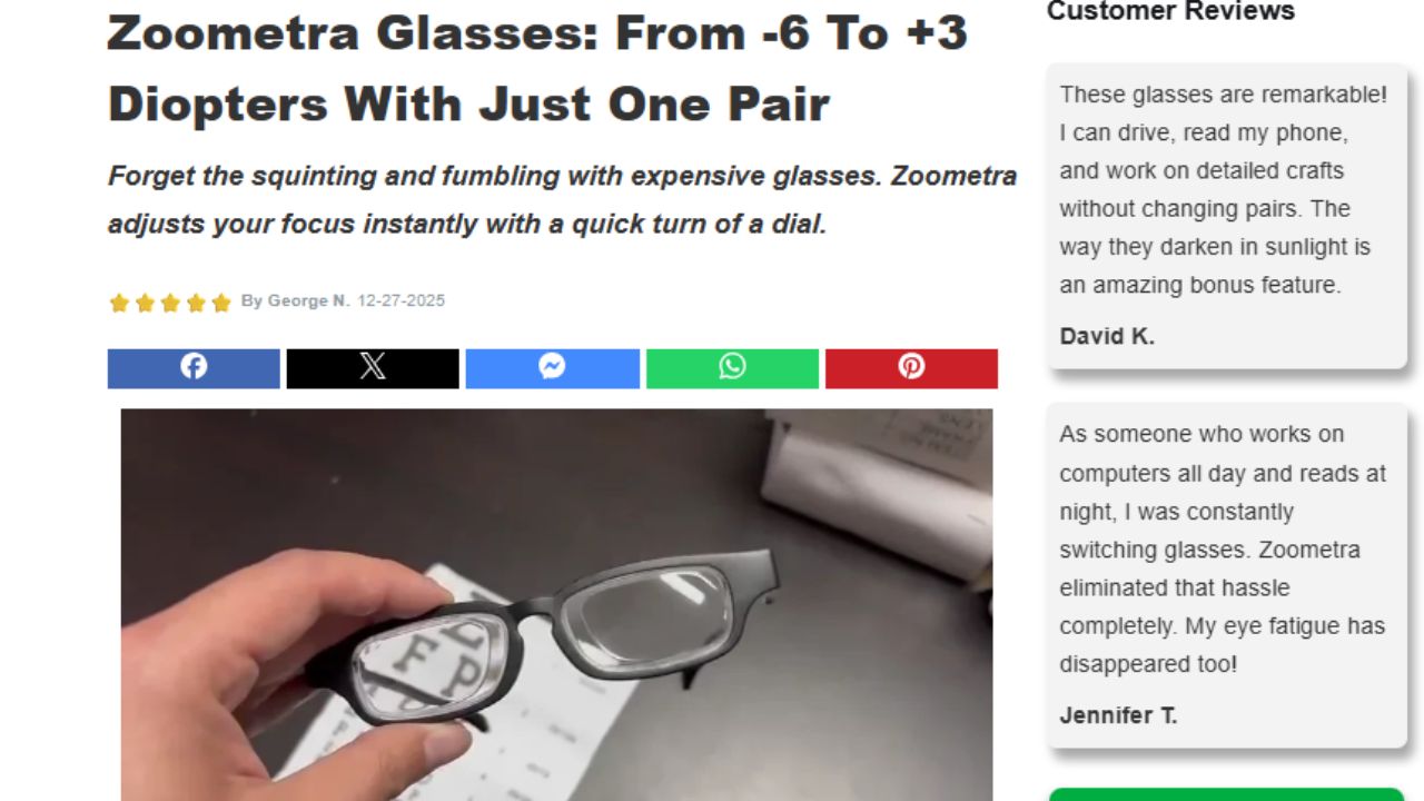 Zoometra Glasses Review: Is Zoometra Glasses Legit?