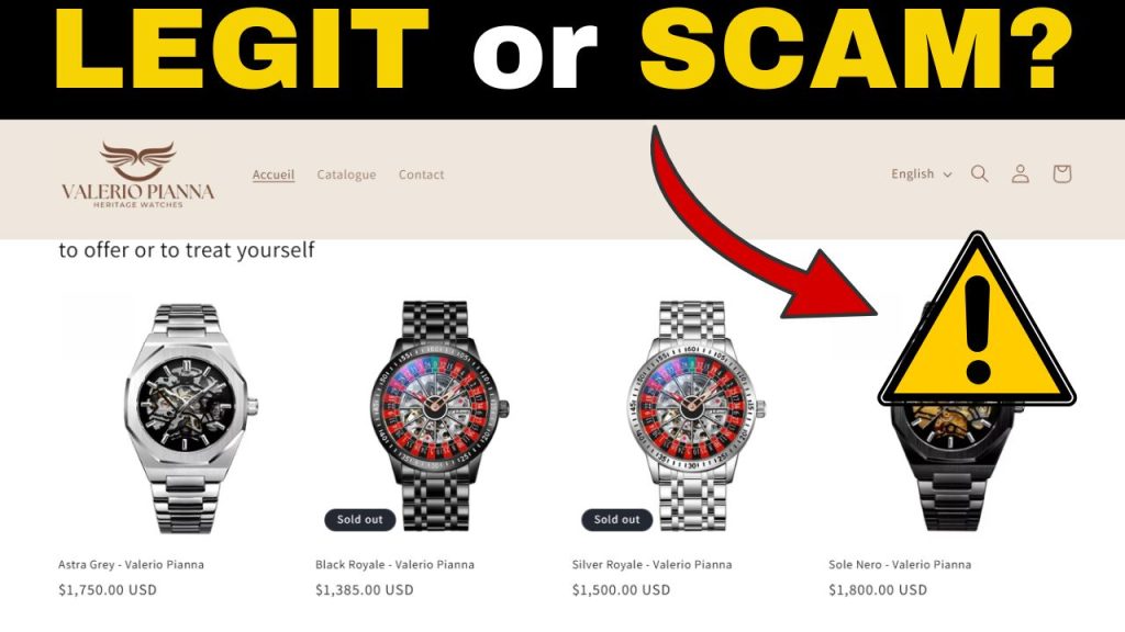 Valerio Pianna Watches Review– Real Luxury Brand or Online Scam?