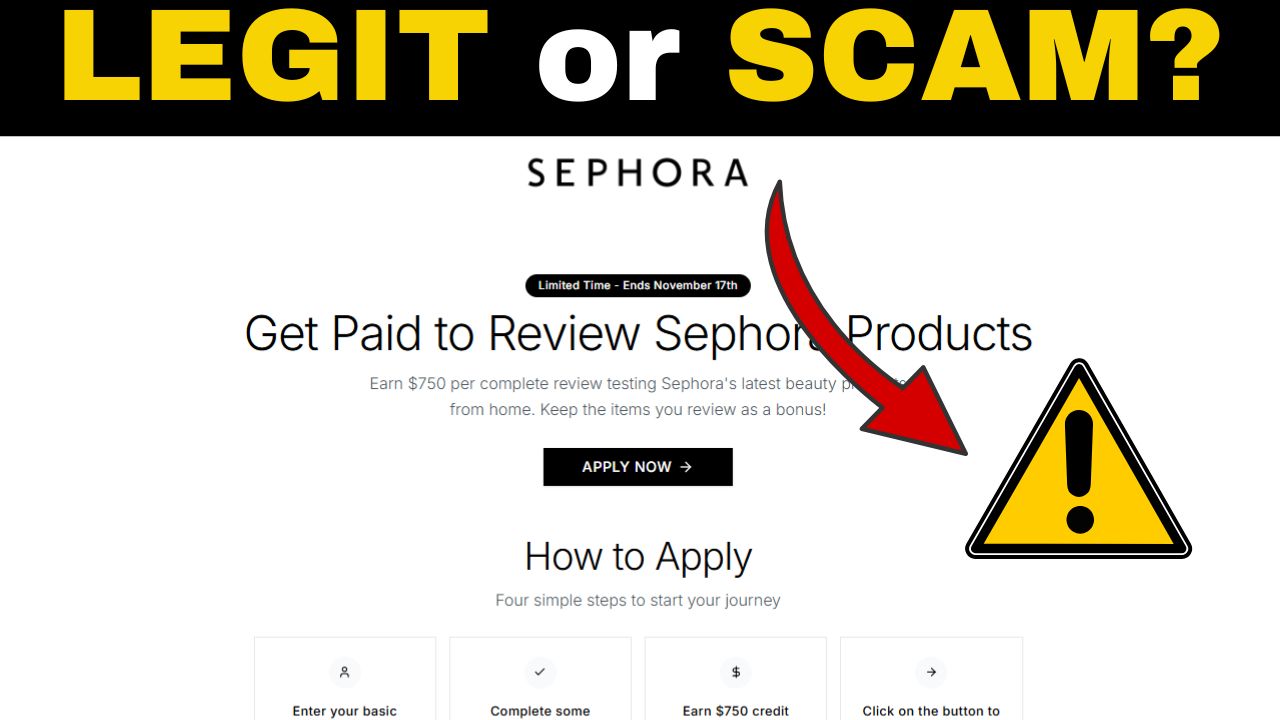 ApplySeph.com Review: Legit Sephora Reviewer Program or Another Fake Offer?
