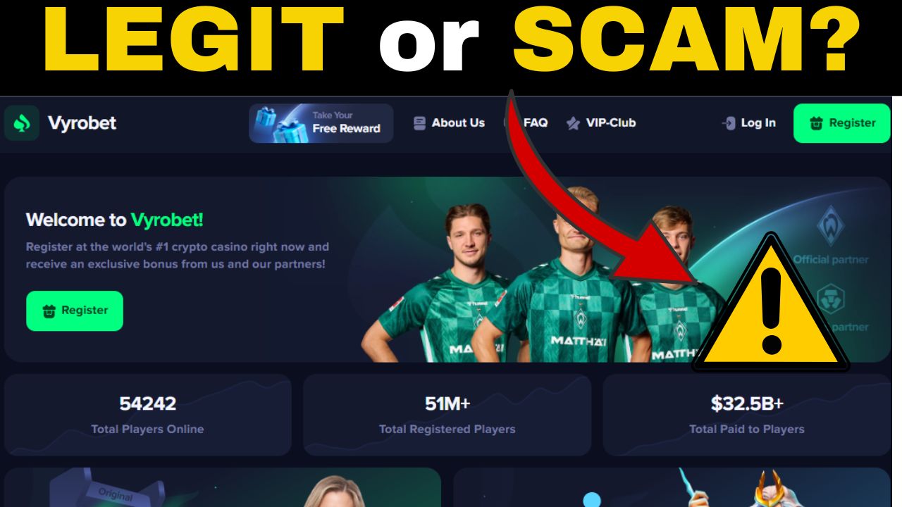 Vyrobet.cc Review — Legit Crypto Casino or Another Scam?