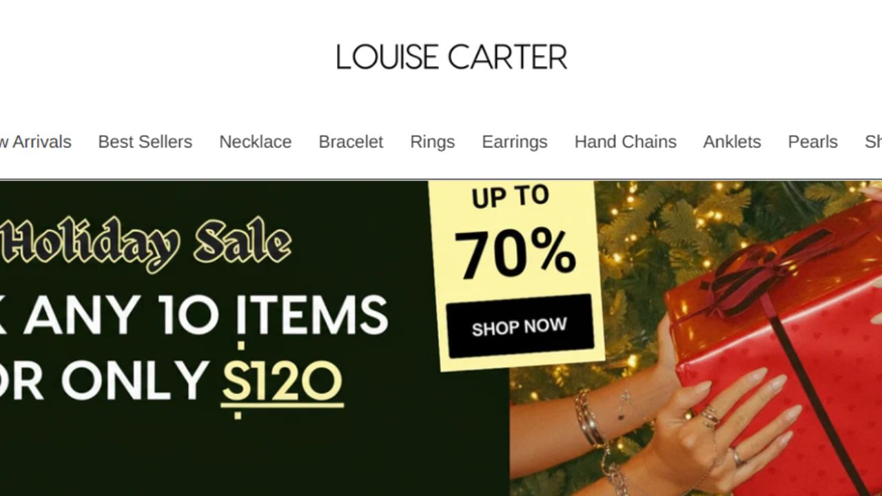 Louise Carter Jewelry Review – Stylish Brand or Low-Quality Dropshipping?