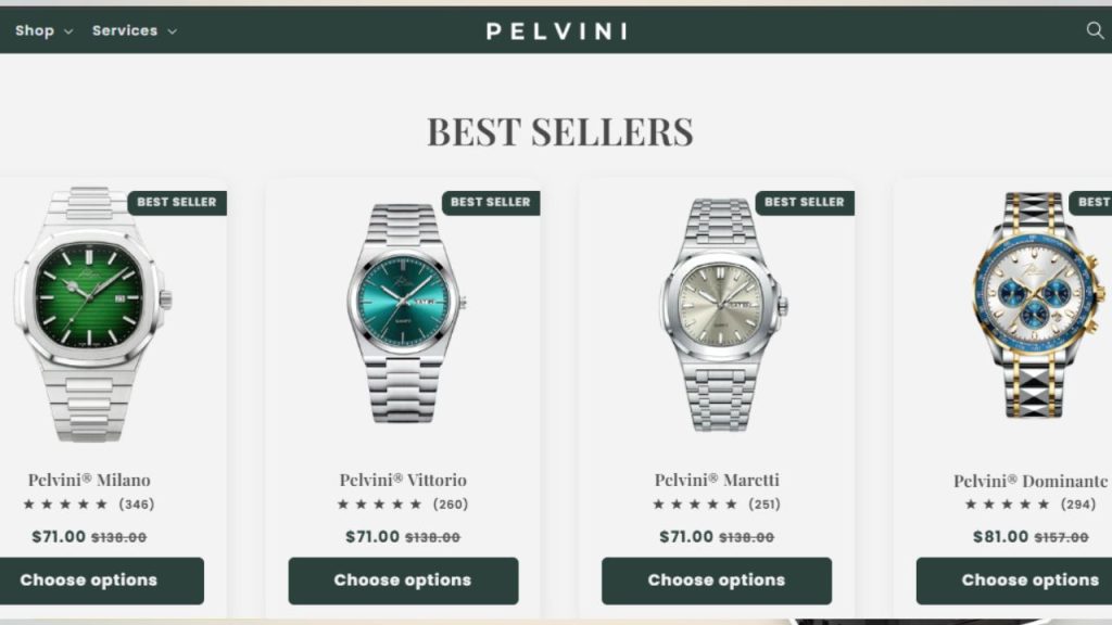 Pelvini Watches Review – Luxury Look or Cheap Drop-Shipping Scam?