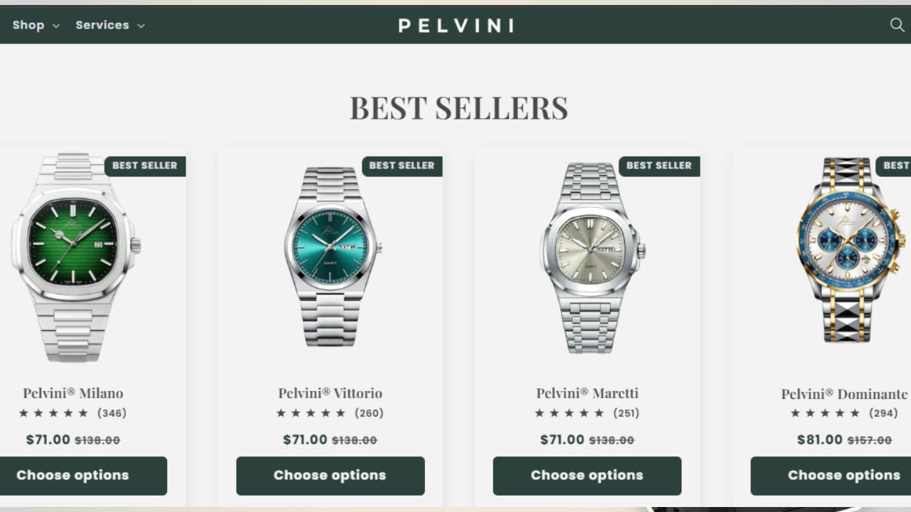 Pelvini Watches Review – Luxury Look or Cheap Drop-Shipping Scam?