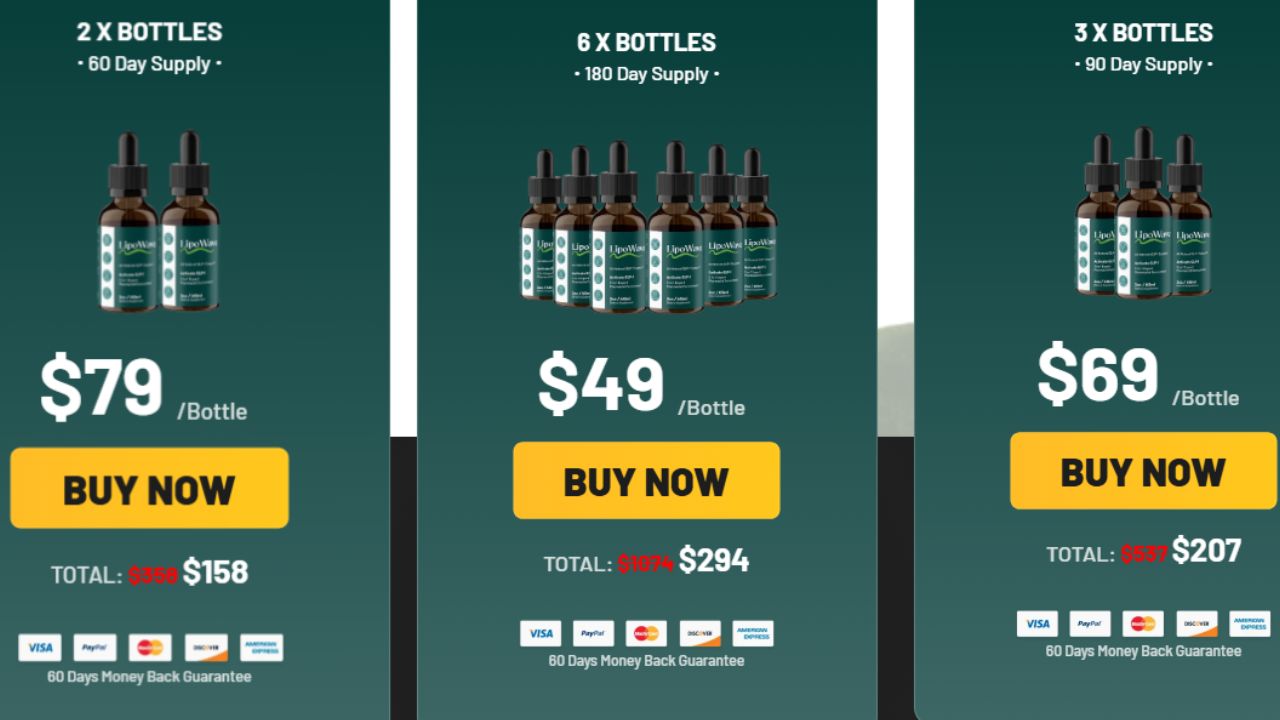 Lipo Wave Drops Review: Legit Supplement or a Scam?